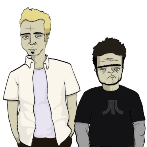 We are the last guys on earth. In cartoon form.