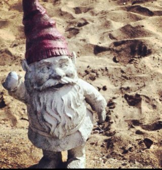 Gnacho The Gnome. Gnown to party.