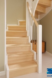 We supply stunning, open and light staircases across the UK.  Bespoke timber staircases with unique support structures creating a real 'WOW' factor.