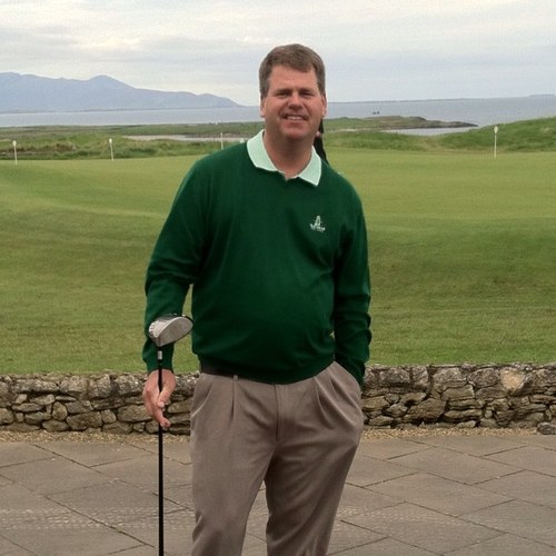 Golf, pale ale beer, and family