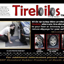 SEMA2012 Las Vegas, TIREBIBS as new product rollout  by STANDARD RUBBER PRODUCTS  (SRP) BOOTH #24392 See Frank J. Marino