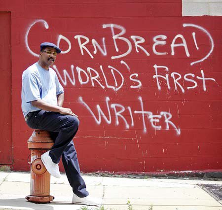 Cornbread is credited as being the father of modern graffiti who in the late 60's and early 1970's covered Philly with his friend Cool Earl.