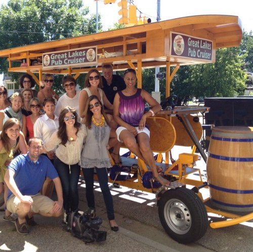 West Michigan's first truly GREEN pub on wheels.