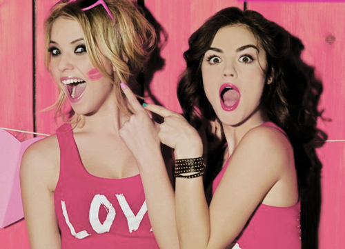 I love Ian Harding And Lucy Hale there both amazing Ezria is my life, Ash Shay Sasha Troian and Lucy all amazing girls #EZOBYFOREVER