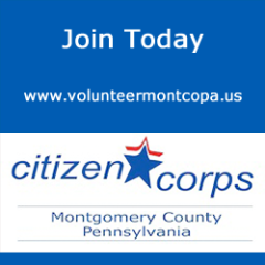 volunteermontco's profile picture. A volunteer initiative created to help make communities in Montgomery County, PA safer, stronger, and better prepared to respond to any emergency situation.