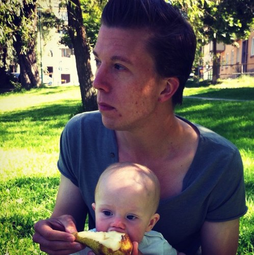 Pappa, make, Försäljningschef, Träningstok.