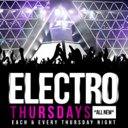 electrothurs's profile picture. STARTING NOV 15TH ELECTRO THURSDAYS $1 BEERS ALL NIGHT - LIVE DJ'S - 2 FLOORS - 21+ FOR FREE BIRTHDAY PARTIES HIT US UP!!