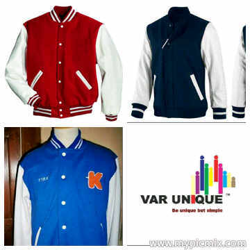 Jacket Varsity!Choose your own Colour! 
 Be Unique But Simple