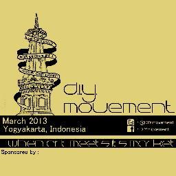 DIYmovement's profile picture. when art meets its market! |
local brand bazaar -social campaign # youth entrepreneurship - art performance |
March, 2013 | info : 085722246646 / 082135504050