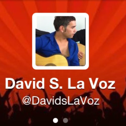 DAVID SANTIAGO NUESTRO ÍDOLO: Twitter Oficial: @DavidsLaVoz http://t.co/Tq32F9C3cV Diseño de música
