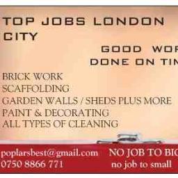new business  no job to small NO JOB TO BIG CALL 07508866771EMAIL poplarsbest@gmail.com  #TEAMFOLLOWB1000   #XFB #TFB #F4F #SHOUTOUT