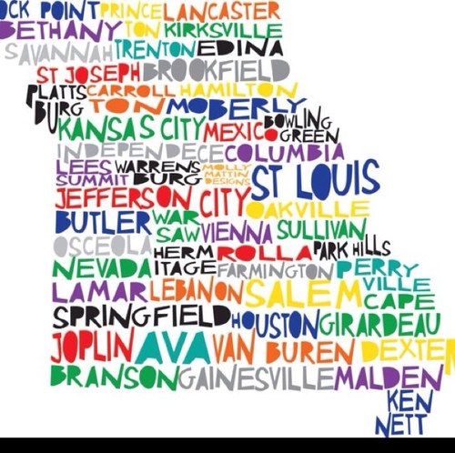 For all you Missouri girls. Here now, or here in spirit :)