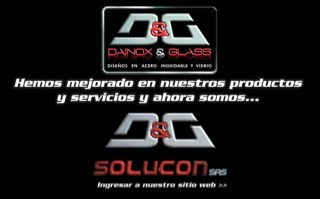 Dainox and Glass ahora DyG Solucon - Soluciones para construccion en Acero, Vidrio y Madera - fachadas, escaleras y pasamanos en acero inoxidable. Diseños.