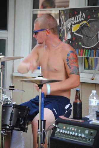 Music is Life. I play drums