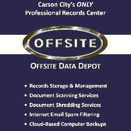 Complete Records Management Services & Solutions!
We provide: Physical File Storage,  Online Backups, Document Scanning, Paper/Media Shredding & Spam Filtering