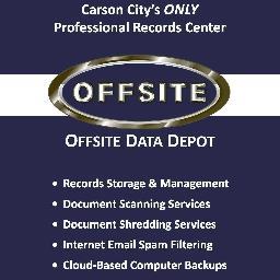 Complete Records Management Services & Solutions!
We provide: Physical File Storage,  Online Backups, Document Scanning, Paper/Media Shredding & Spam Filtering