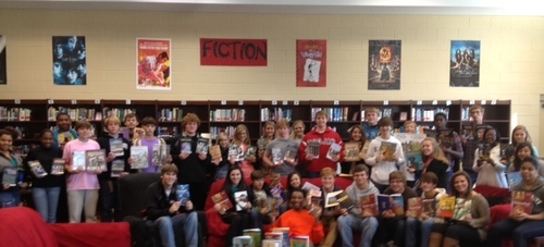 We are the Library Media Center of the Muscle Shoals High School Trojans in Muscle Shoals, AL!