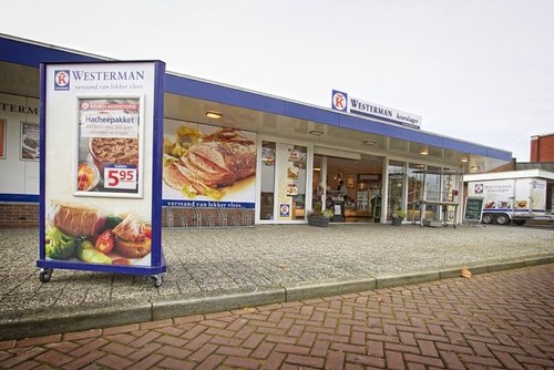 Westerman, keurslager te Veendam, gevestigd sind 1993 aan de Promenadepad. Ambachtelijk speciaal bedrijf in vlees en toebereide vleesproducten. Zie ook de site!