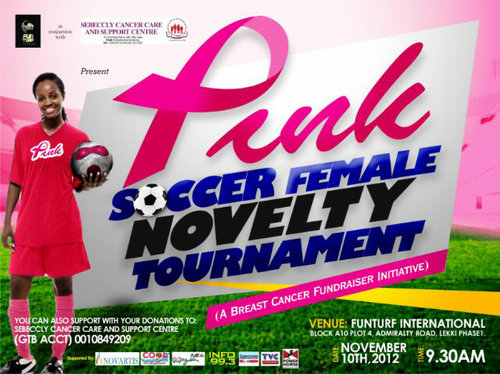 PinkSoccerNig's profile picture. Leading the fight against breast cancer in Nigeria through Soccer.