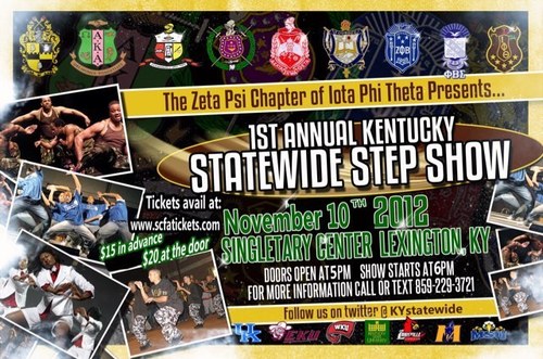 1st Annual KY Statewide Step Show #KYstatewide - The most competitive Step Show in the State of KY!! Hosted by @ZetaPsi_IPT & @keepmentoring