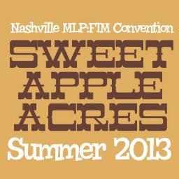 SweetAppleCon's profile picture. Nashville's Premiere Brony Convention, July 12-14 2013.