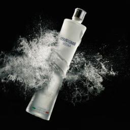 Roberto Cavalli Vodka is made from the purest water of the Monte Rosa slopes and filtered through flakes of Italian Carrara marble