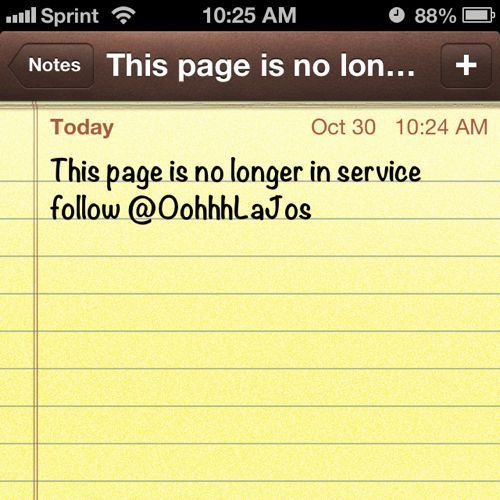No longer working follow @OohhhLaJos