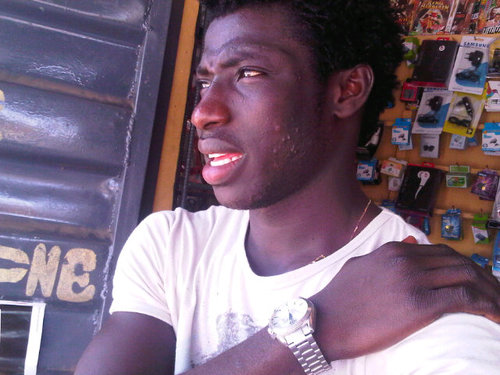 A PROFESSIONAL FOOTBALLER AT FIRSTBANK FC (NIGERIA)