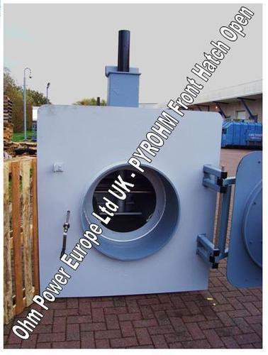 OHMPowerEurope's profile picture. PYROHM UK OEM 50-300kWh Micro Co-Generation CHP GASIFICATION & PYROLYSIS Outdoor Solid Multi BIOMASS Furnace Boiler Appliances creating HEAT-SYNGAS-ELECTRICITY