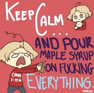 je m'appelle Canada, nice to meet you! Not much to say here so umm yeah Au revoir~