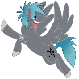 I'm BLACKSTAR! HAHAHAA!! @mlp_Tsubaki's #Meister, NOPONY CAN DEFEAT ME, CAUSE IM THE GREATEST AND BRIGHTEST STAR OF THEM ALL!! ((RP Heavy PST))