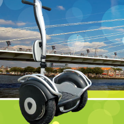 That's Ride! De betere Segway, zelfbalancerend, Bonride, milieubewust, makkelijk te besturen!