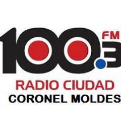 LRN 768, Creada en el año 1988,FM 100.3 Mhz. Integrante de la Red Regional de Radios

Facebook: RadioCiudad de Coronel Moldes
Instagram: radiociudadmoldes