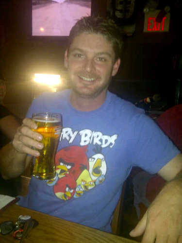 Hockey and beer, without hockey now I'm just an alcoholic!