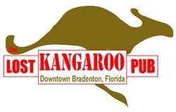 The Lost Kangaroo Pub offers full liquor and and the most extensive selection of beer in downtown Bradenton. The best place to party in town!!