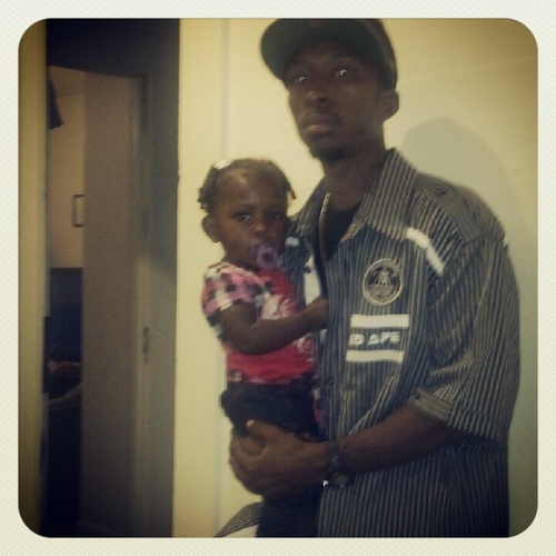 Im all about my daughter Dy'Nasha and my step son Buck...