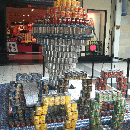 Carroll Canstruction team of '12-'13. Holla.