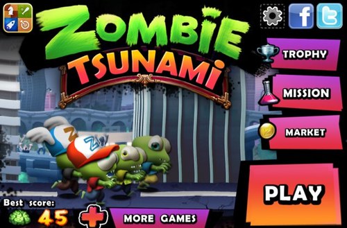 In love and obsessed with zombie tsunami? Follow me