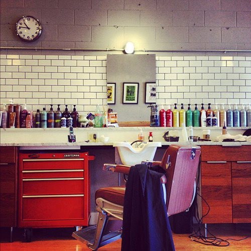 the barber shop evolved.  
we do cool hair.