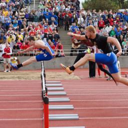 I run track!