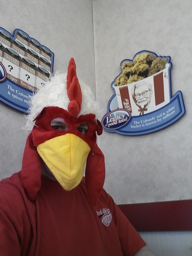 ChickenBucker.  WhatTheBuck I just wanna Buck