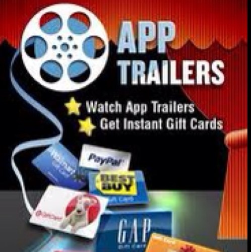 App_TrailersCA's profile picture. Preview Apps and get points that you can redeem with FREE $10 iTunes Codes, PayPal, Amazon and many more with App Trailers!