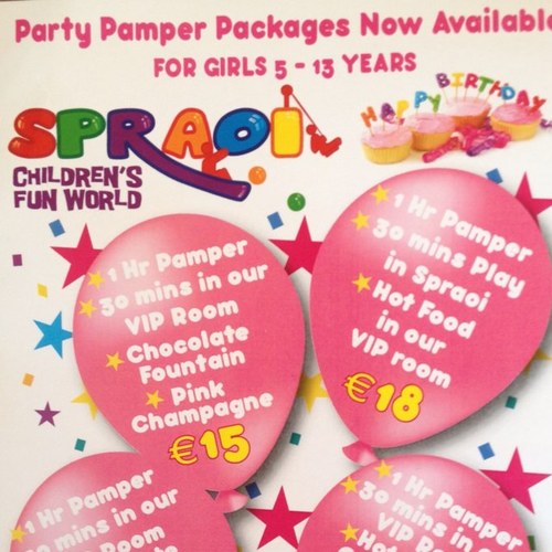 SpraoiFunWorld's profile picture. Children's play centre. Birthday parties catered for. Find us on Facebook for more offers and great deals!