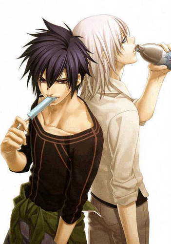 PhilipElsonJail's profile picture. Phil:[blonde haired]  I'MMAH DONUT!!!! Elson :[black haired] *sighs* we got jailed. Our account  @Crazyboyphilip