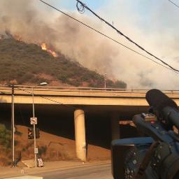 I roam the streets of LA shooting breaking news while you're sleeping. 
Become a fan: http://t.co/L6R8H0Jg