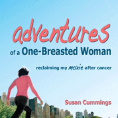 Adventures of a One-Breasted Woman, memoir about life AFTER treatment for early-stage breast cancer. 'Funny, honest and hopeful.'   Amazon: http://t.co/BQ4Jh1ys