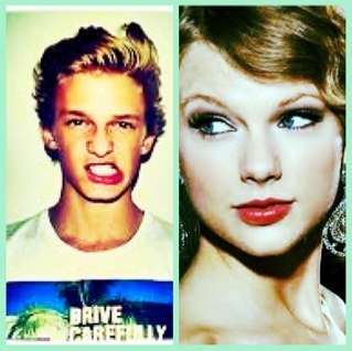 Supporting our idols.. CodySimpson&TaylorSwift♥