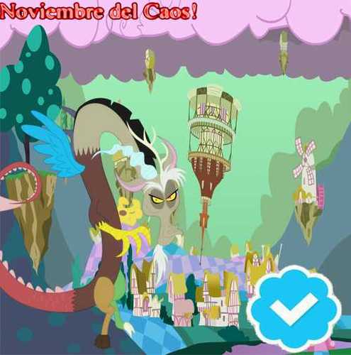 Dios de el Caos y de la desarmonia enemigo de Twilight y sus amigas