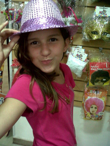 Gosto  de Rebeldes, comer doces e fritas!