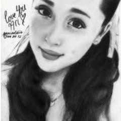 Who is @ArianaGrande ? In history: My Queen. In chemistry: My reaction. In math: My Solution. In art: My Heart. In me: My Inspiration ♥ ♥ xoxo / Since: 11/05